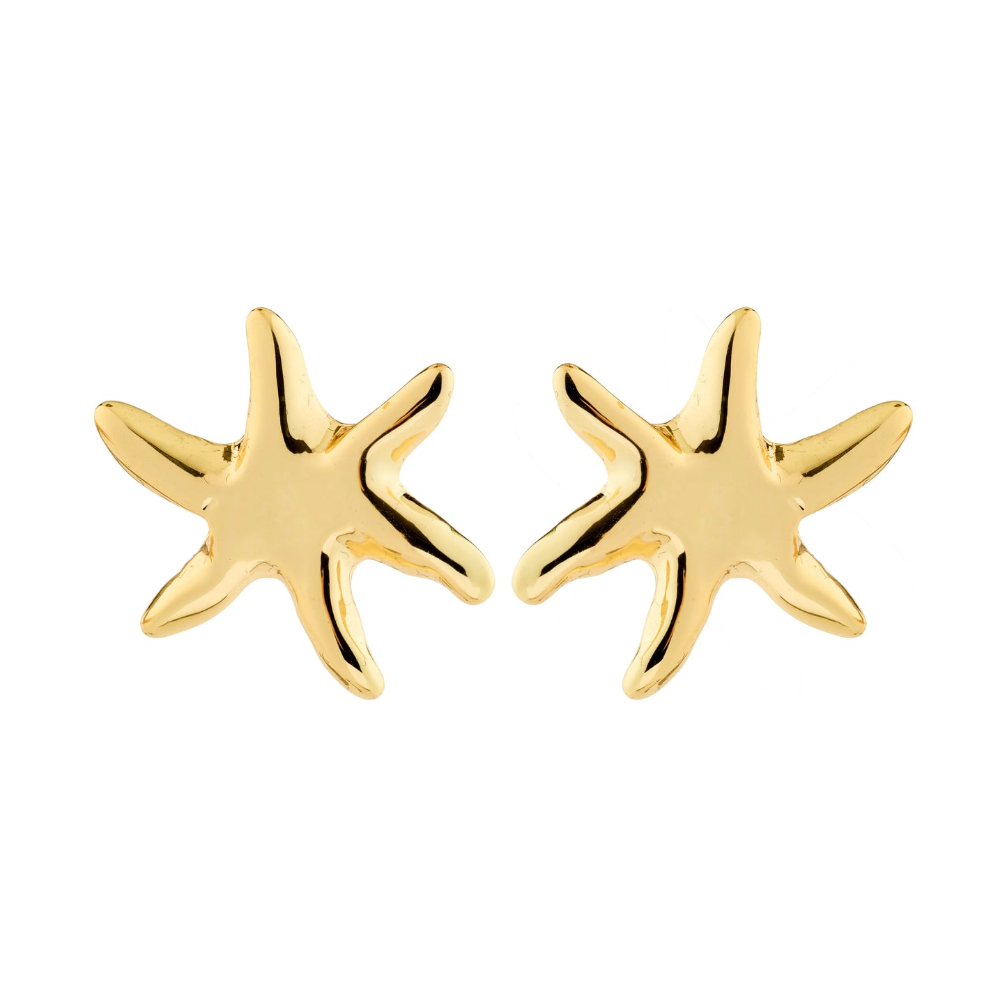 Boucles d'oreilles PRISM plaquées or