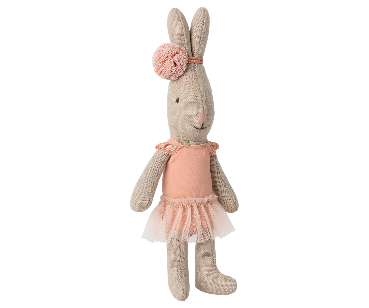 Rabbit micro Ballet suit and skirt rose - Maileg