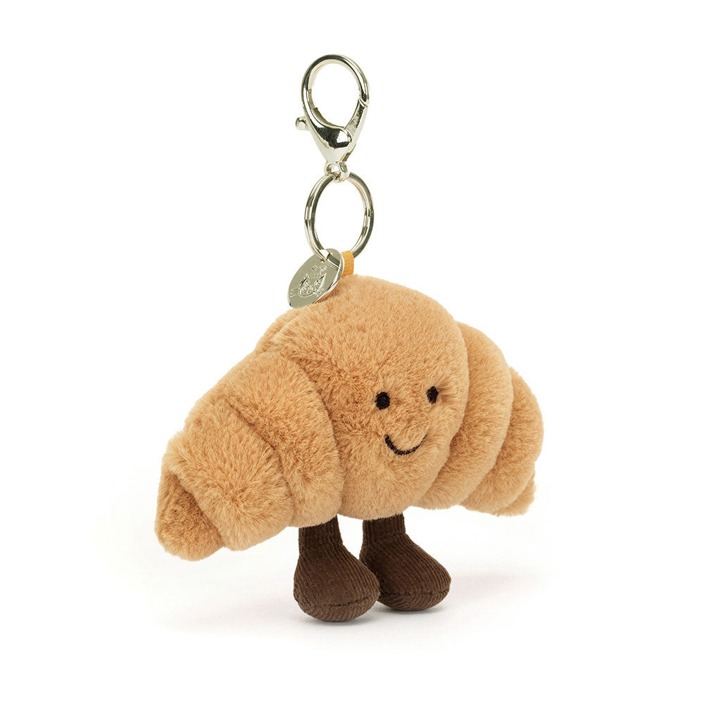 Amuseable croissant bag charm