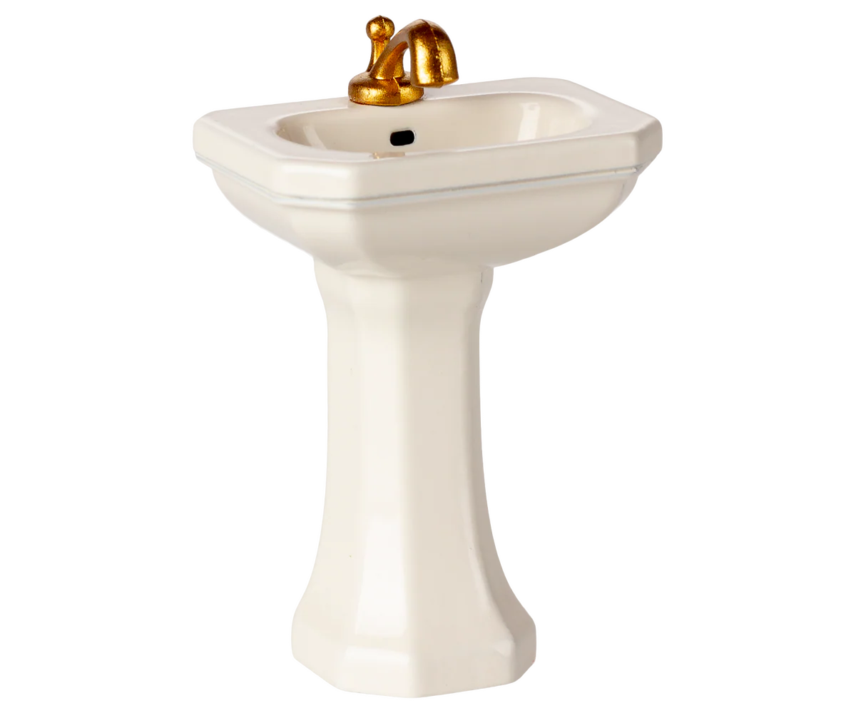 Bathroom sink mouse Off White - Maileg