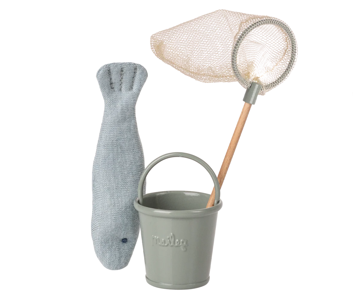 Fishing set mouse - Maileg