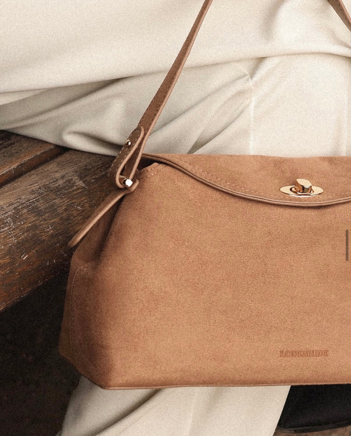 Nicole suedette handbag