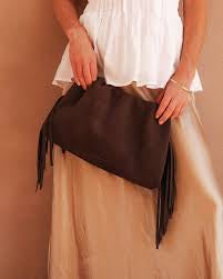 reese shoulder bag chocolate - louenhide