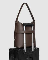 Audrey bucket bag Chocolat - Louenhide