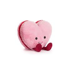 Amuseables Colette Heart Macaron Rose - Jellycat