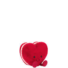 Amuseables Arlette Heart Macaron Rouge - Jellycat