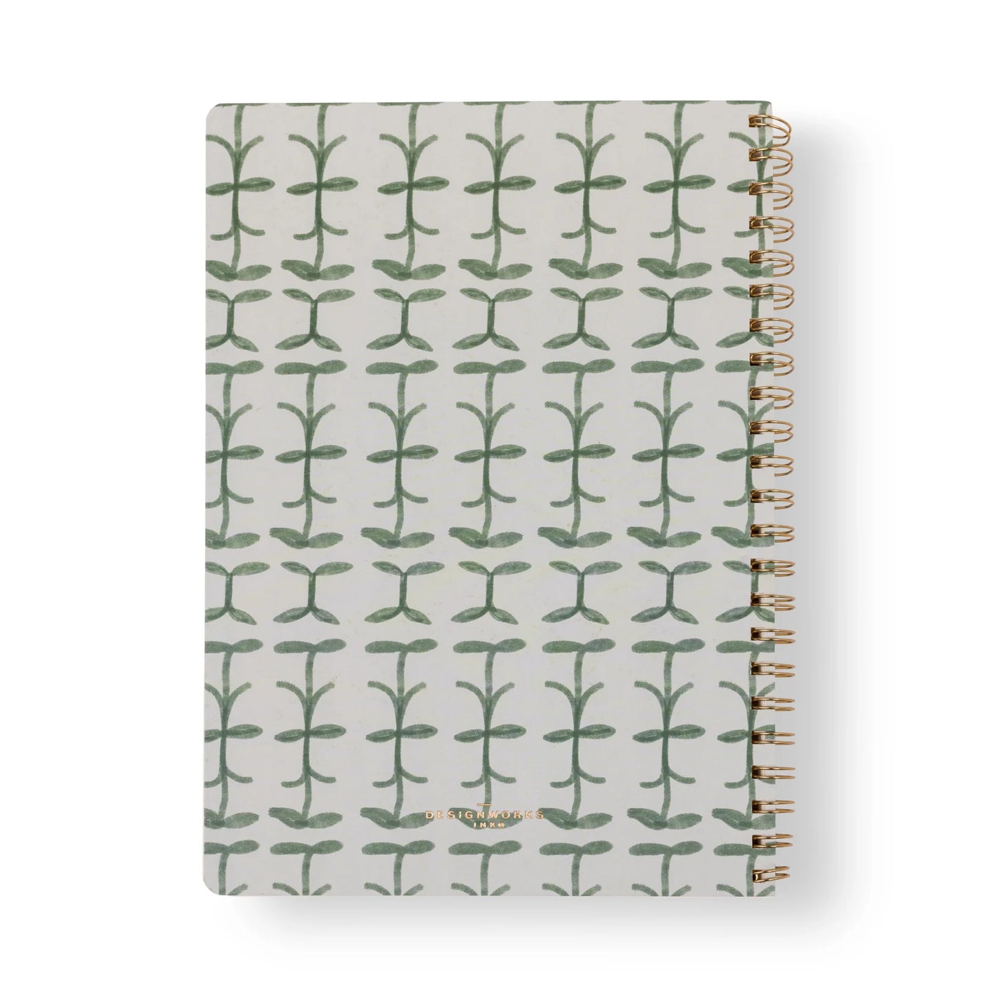 Grand cahier de notes green vines - Designworks ink