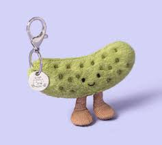 Amuseable Pickle Bag Charm - Jellycat