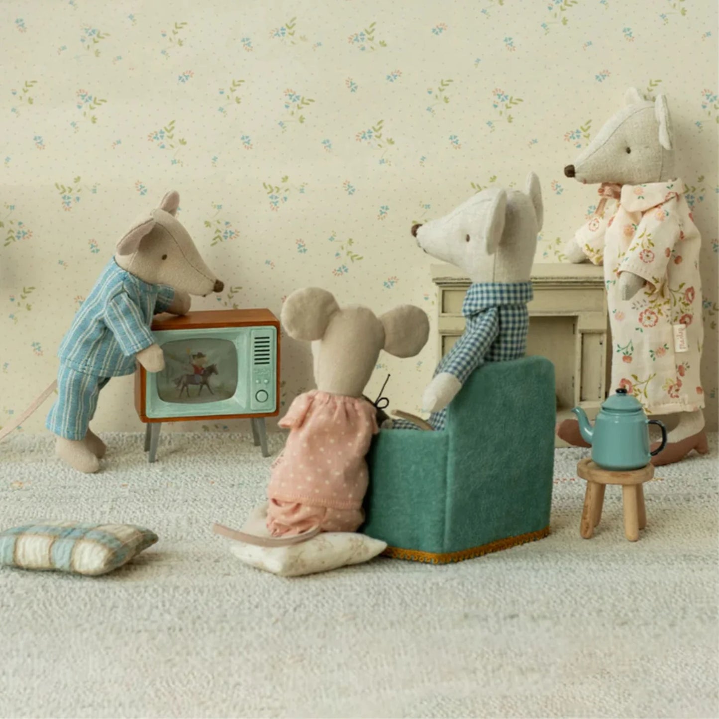 Television mouse - Maileg