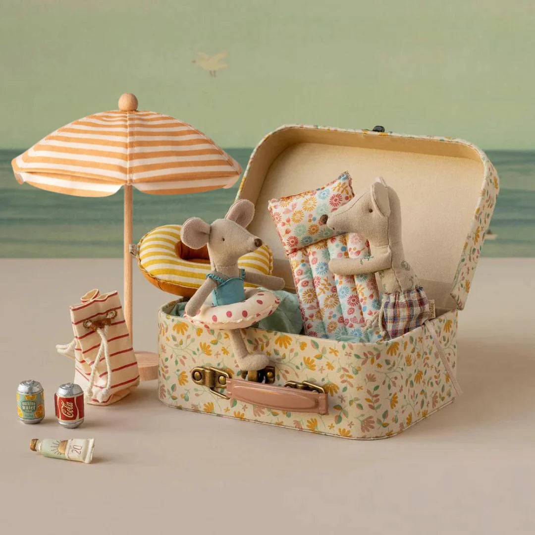 Beach umbrella mouse soft coral - Maileg