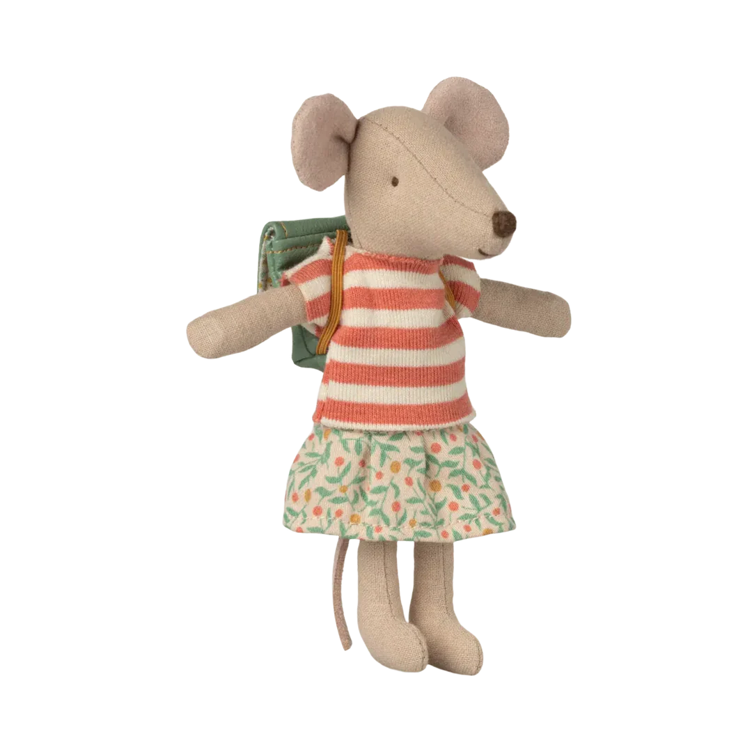 Tricycle mouse big sister - Maileg