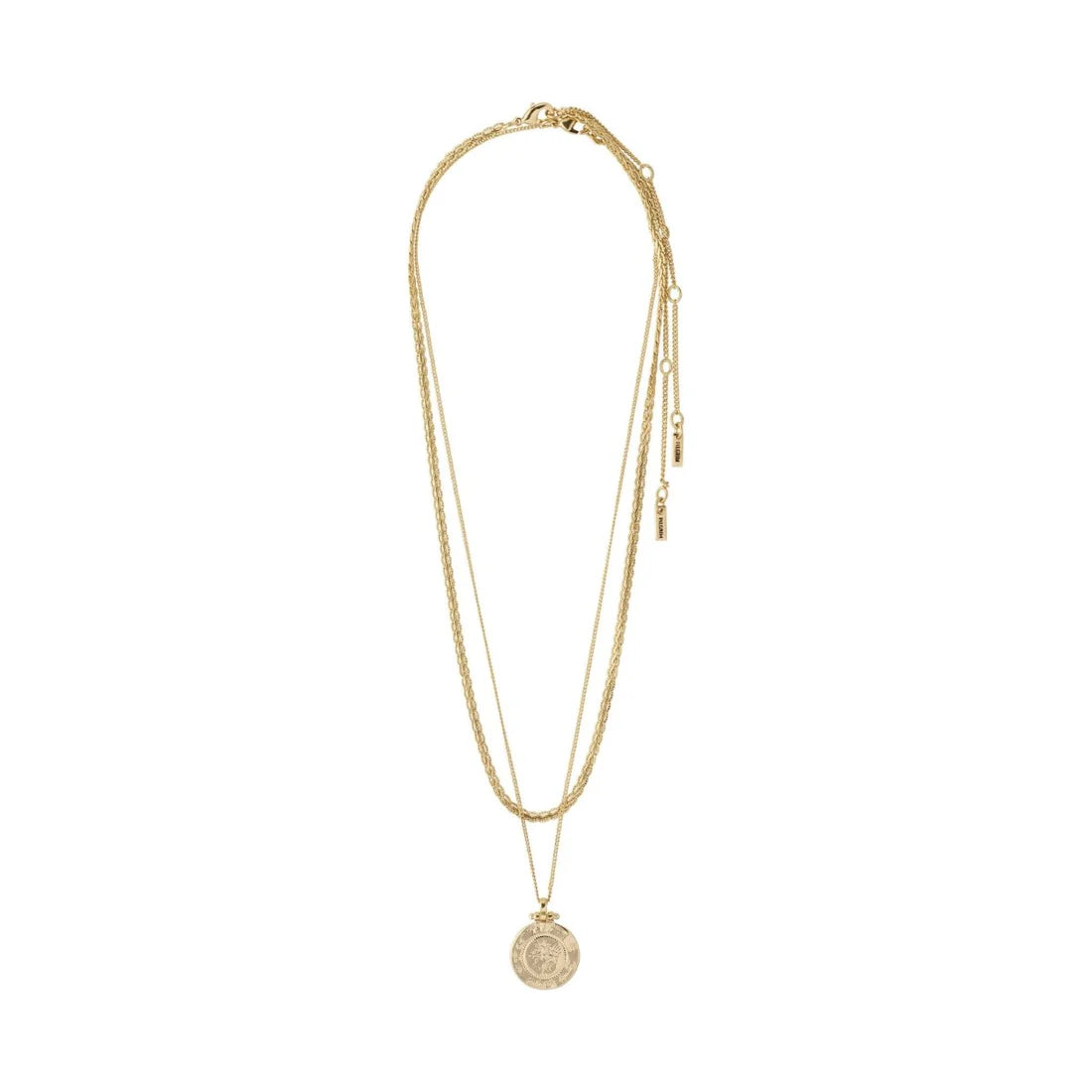 Collier 2 en 1 NOMADE or - Pilgrim