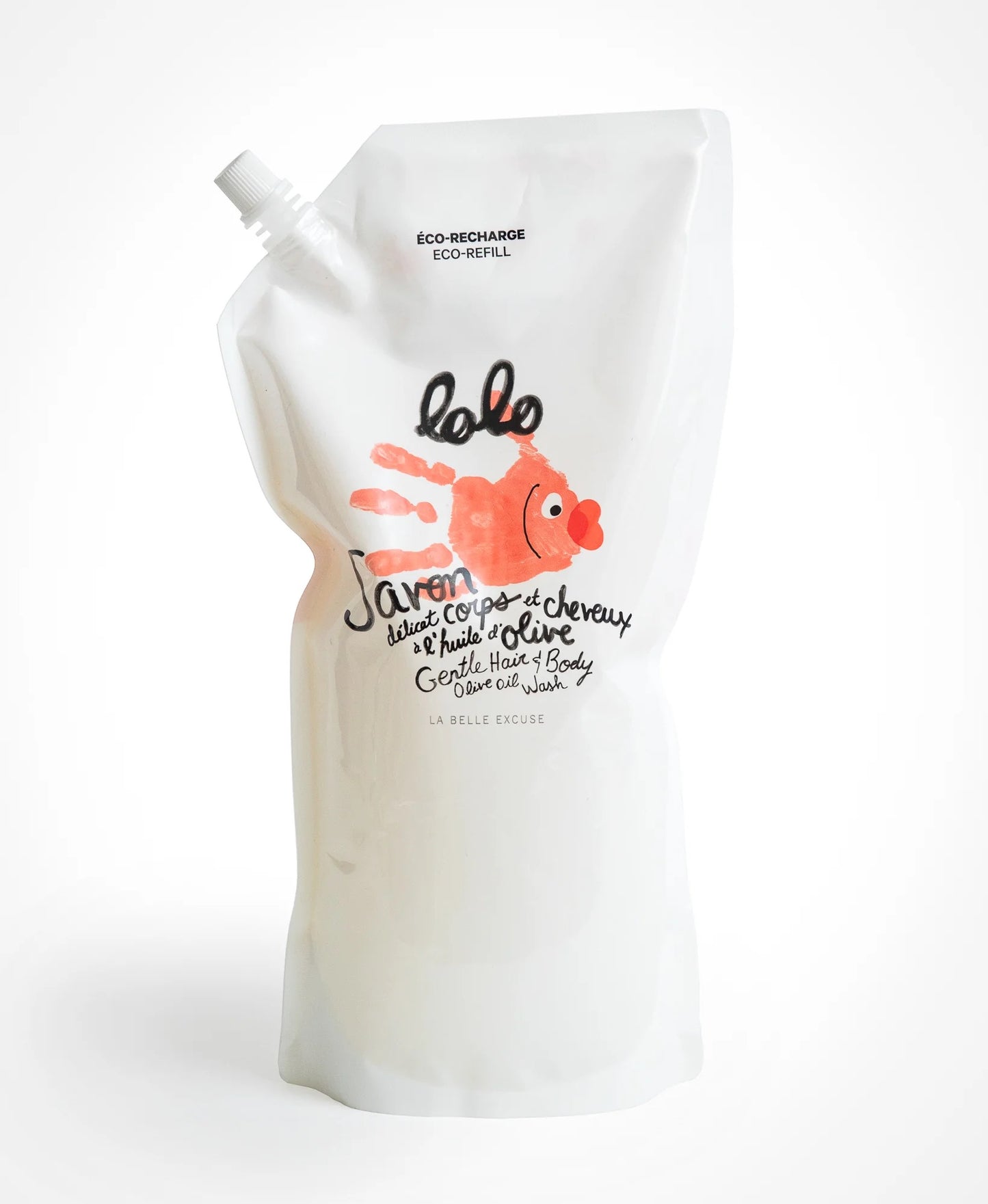Éco-recharge savon corps & cheveux 1,5L - Lolo