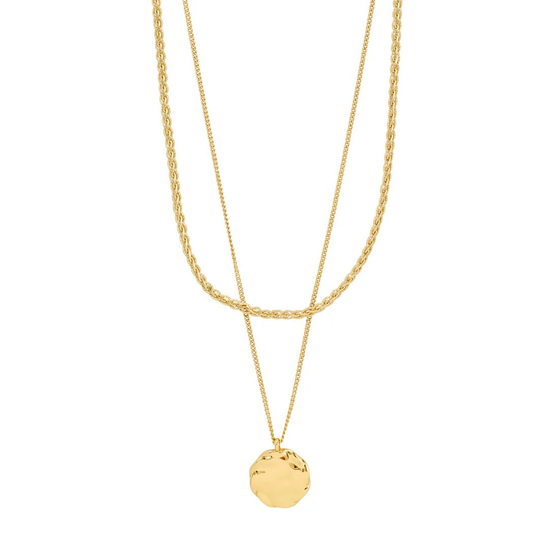Collier DECLAN or - Pilgrim