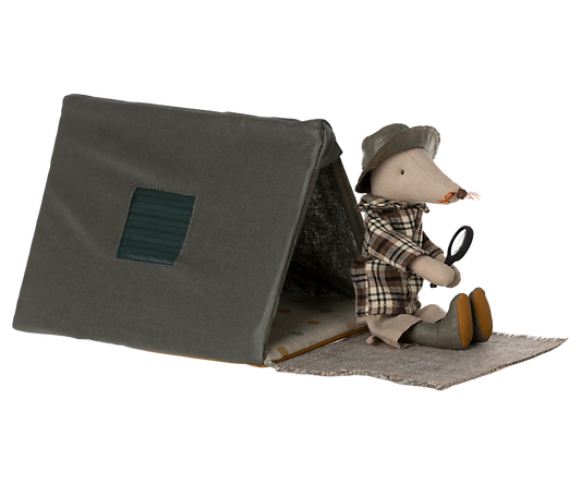Happy camper single tent mouse - Maileg