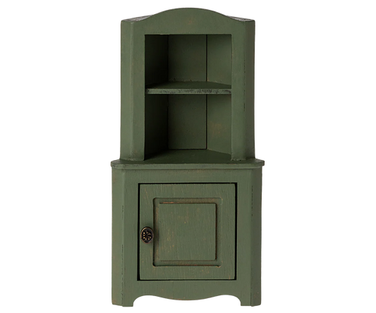 Corner cabinet mouse dark Green - Maileg