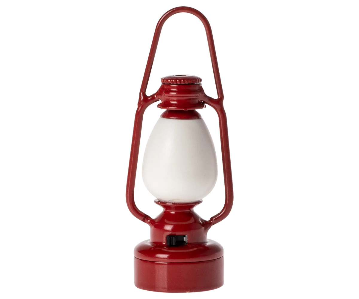 Vintage lantern mouse red - Maileg