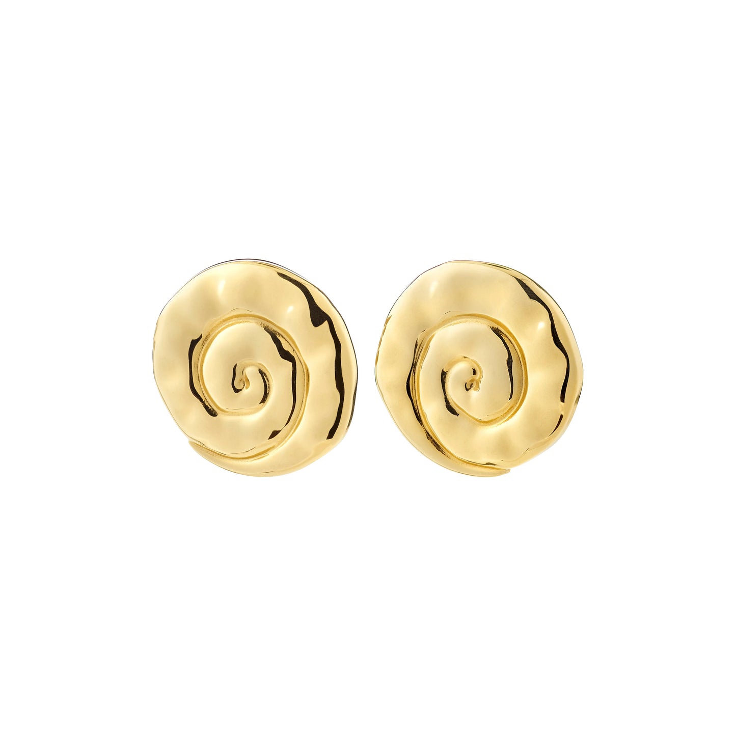 Boucles d'oreilles HAZE plaquées or
