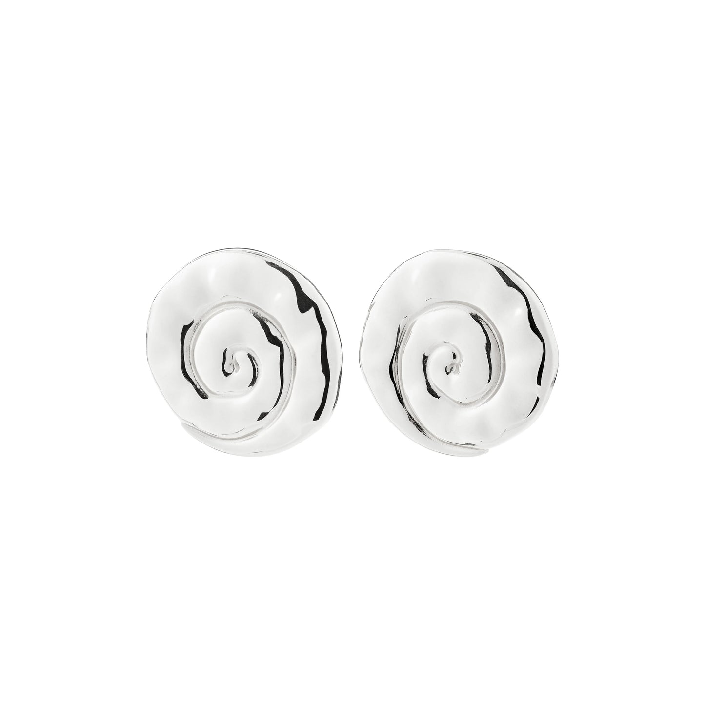 Boucles d'oreilles HAZE plaquées argent