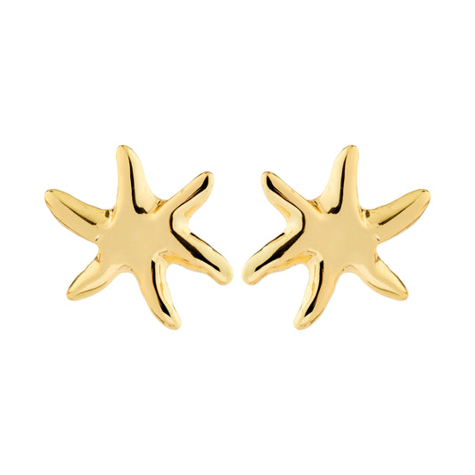 Boucles d'oreilles PRISM plaquées or