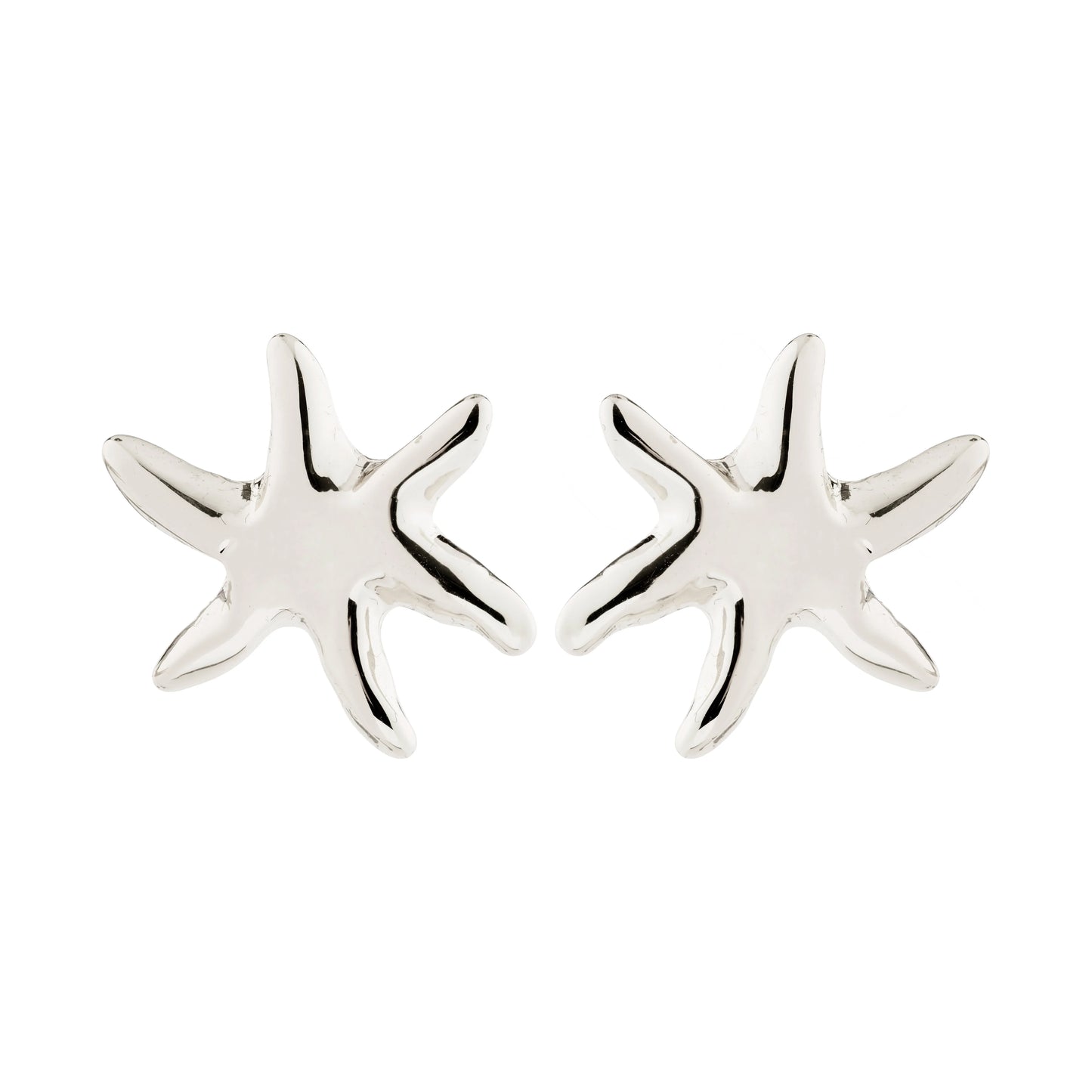 Boucles d'oreilles PRISM plaquées argent
