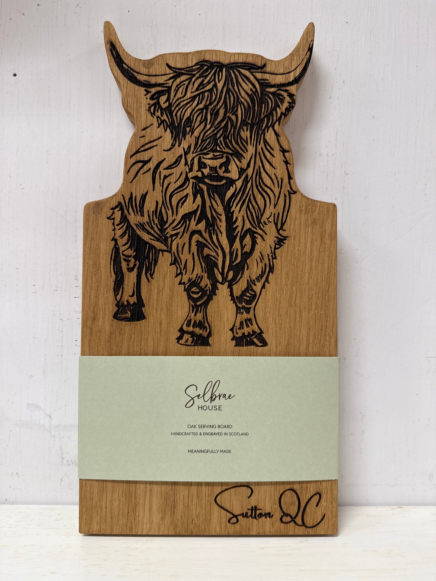 Planche à découper highland cow - Selbrae