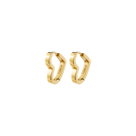 Boucles d'oreilles IVARIN plaquées or