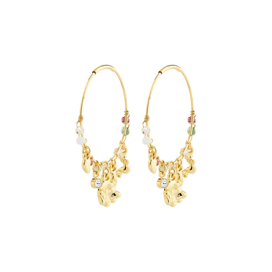 Boucles d'oreilles TOVIN or plaqué