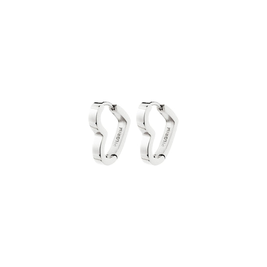 Boucles d'oreilles IVARIN plaquées argent
