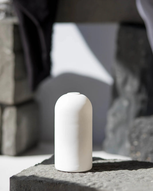 Wylie Vase blanc - Everlasting candle co