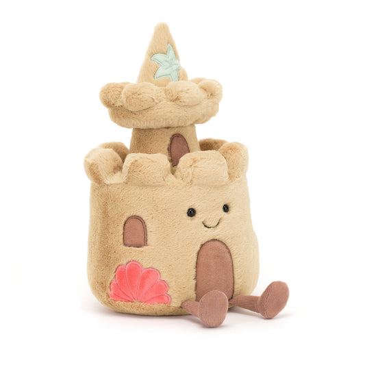 Amuseable sandcastle