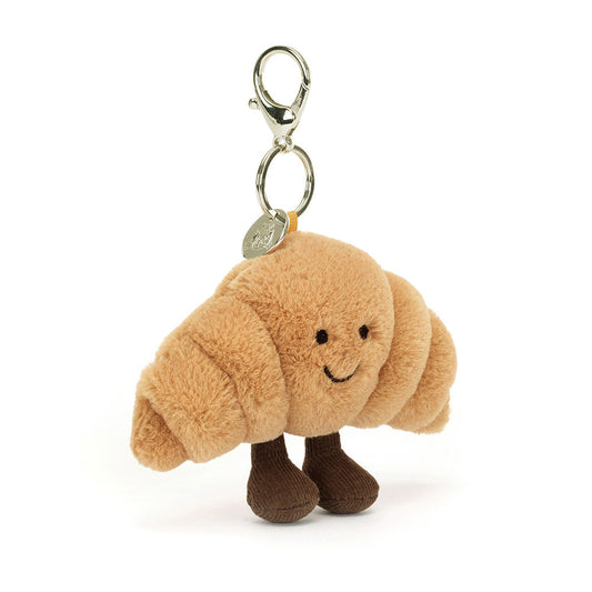 Amuseable croissant bag charm