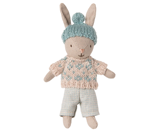 Winter rabbit micro sand mint - Maileg