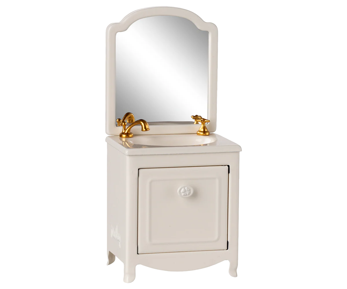 Sink dresser mouse off white - Maileg