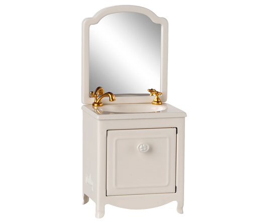 Sink dresser mouse off white - Maileg