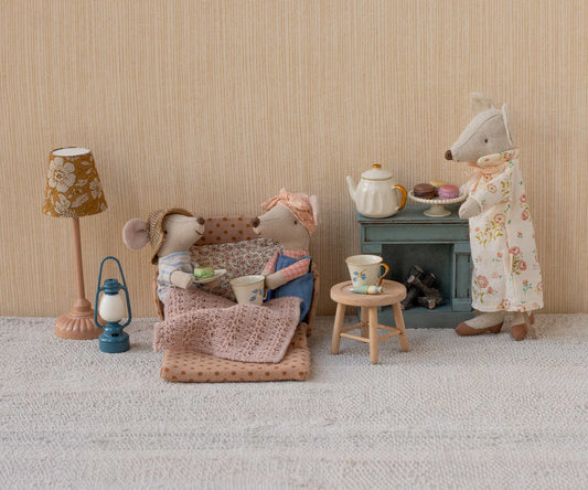 Sofa bed mouse dots - Maileg