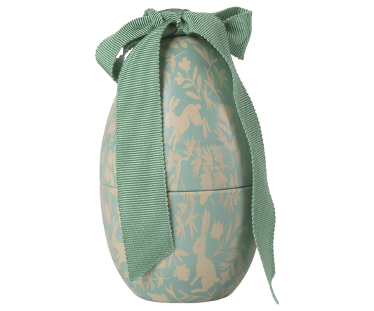 Easter egg small cream Dusty mint - Maileg