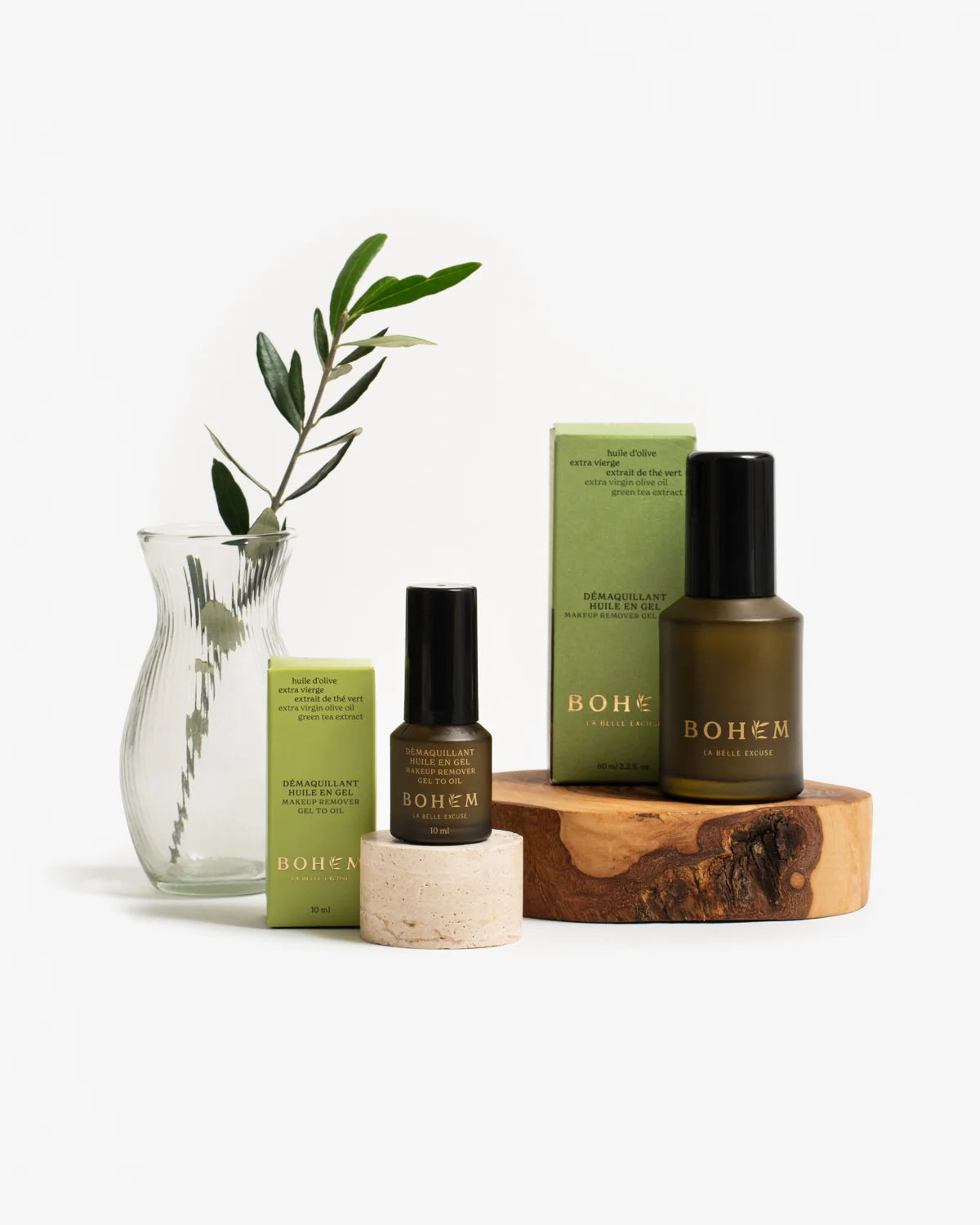 Mini démaquillant huile en gel 10ml - Bohem