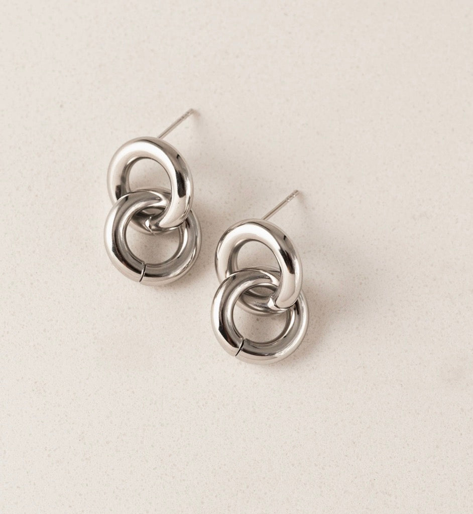 Linx earrings stainless steel