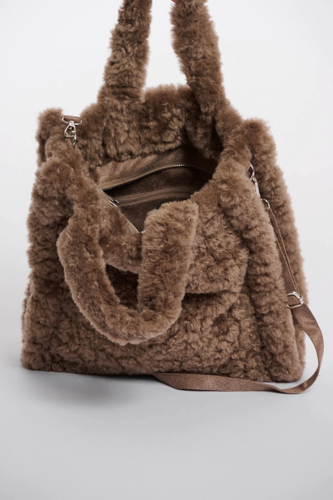 Brax Faux fur shopper - Rino&Pell