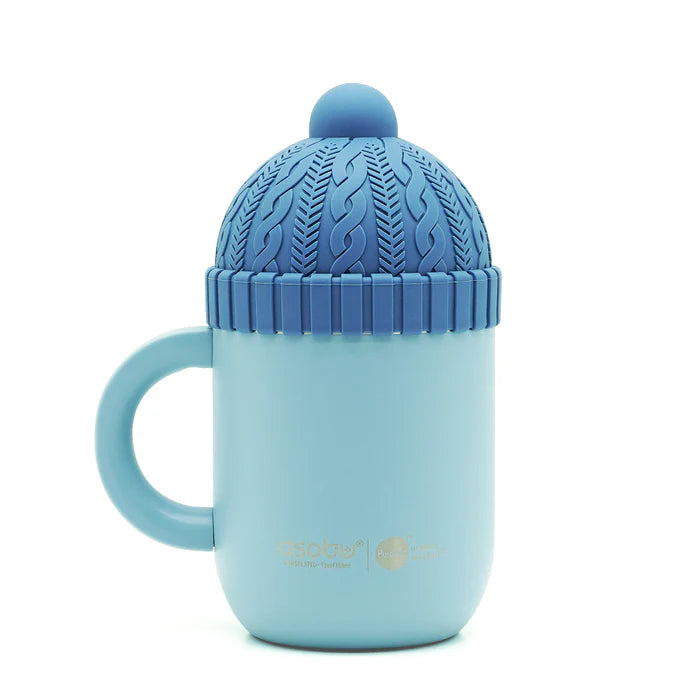 Happy hat mug blue - asobu