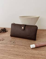 Stella wallet chocolate - Louenhide