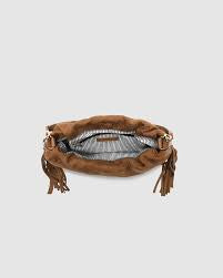 reese shoulder bag chocolate - louenhide