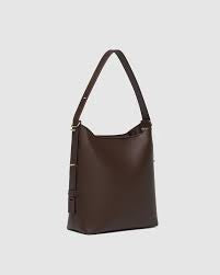 Audrey bucket bag Chocolat - Louenhide
