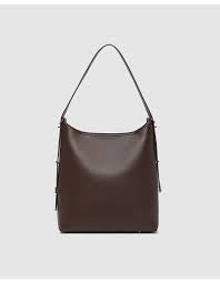 Audrey bucket bag Chocolat - Louenhide