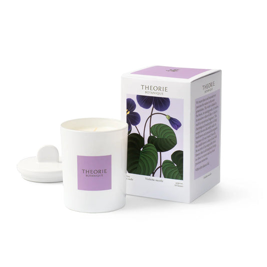 Chandelle violette sucrée