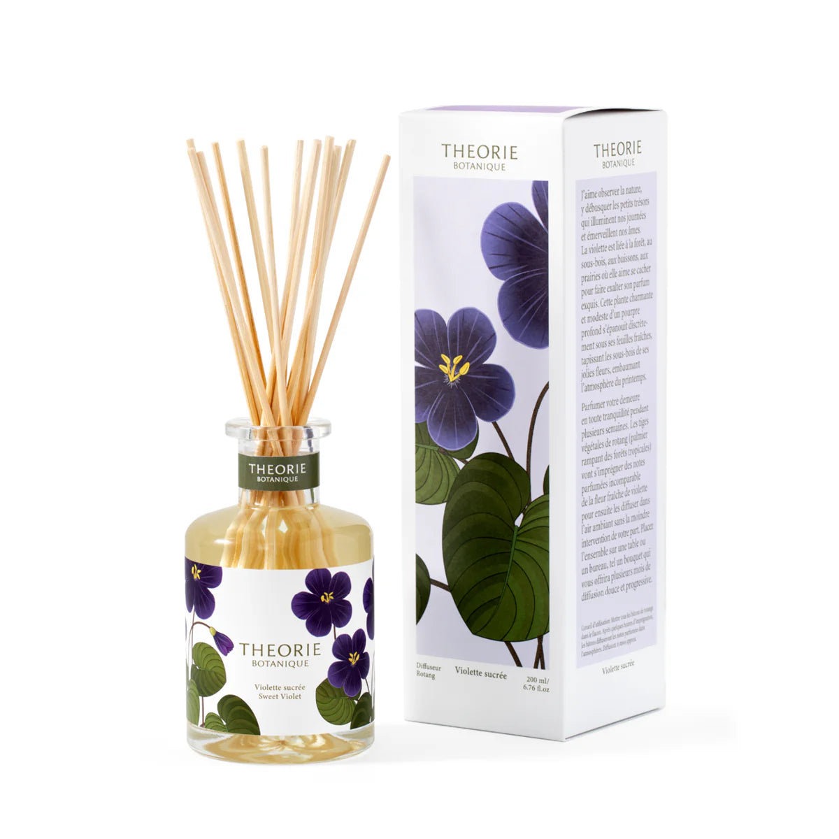 Diffuseur violette sucrée Theorie botanique