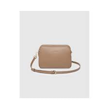 Elle crossbody bag coffee - Louenhide