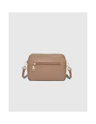 Elle crossbody bag coffee - Louenhide