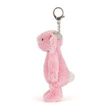 Blushkin Blossom Bunny bag charm - Jellycat